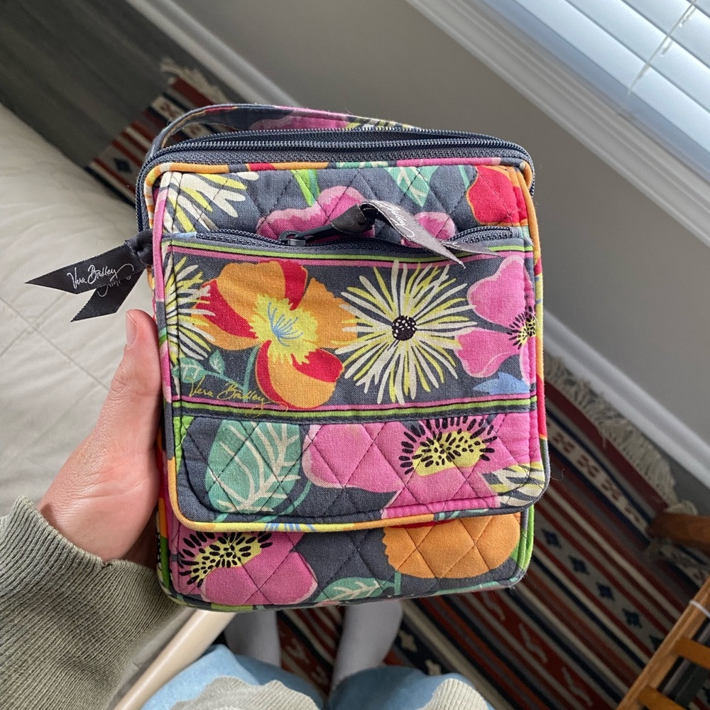 Vera Bradley Mini Hipster Jazzy Blooms One Size